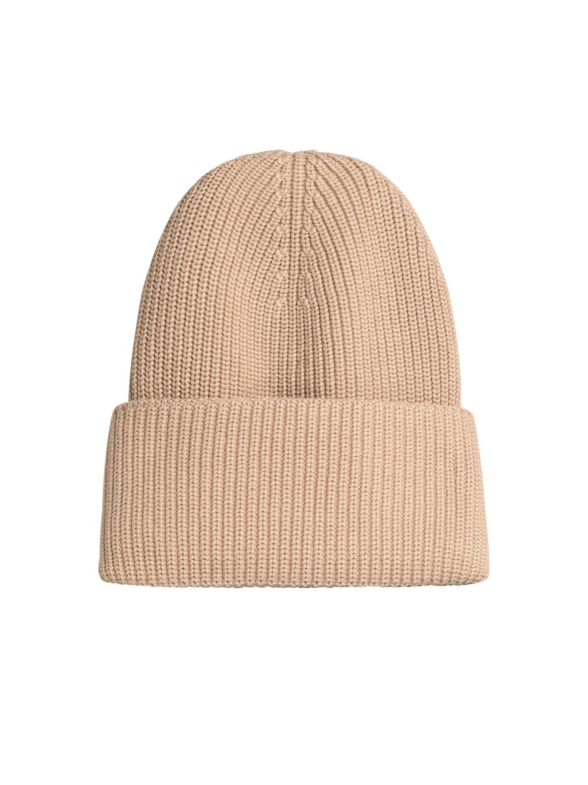 Barrow Beige Cotton Blend Beanie In Beige
