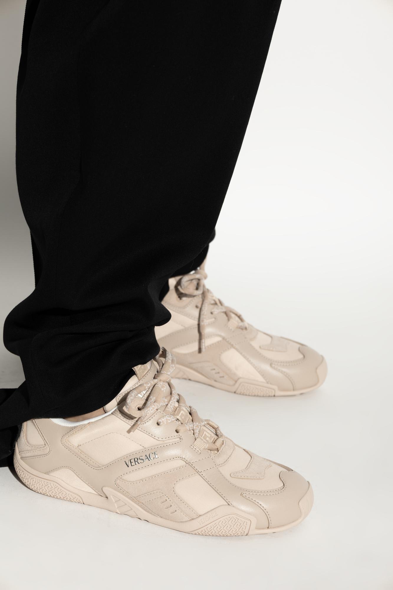 Versace Galaxia Sports Shoes In Pink