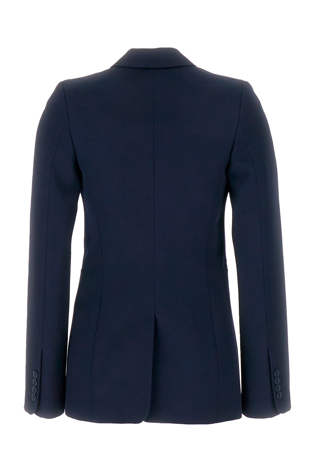 Off-white Wool Blazer With Central Back Slit In 4700