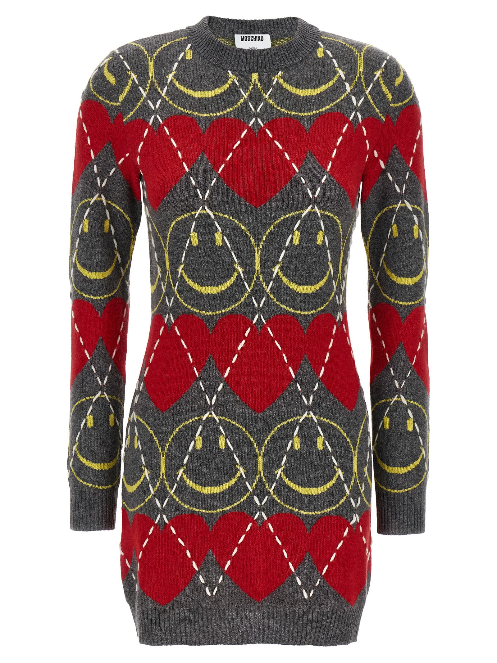 smiley Wool Dress