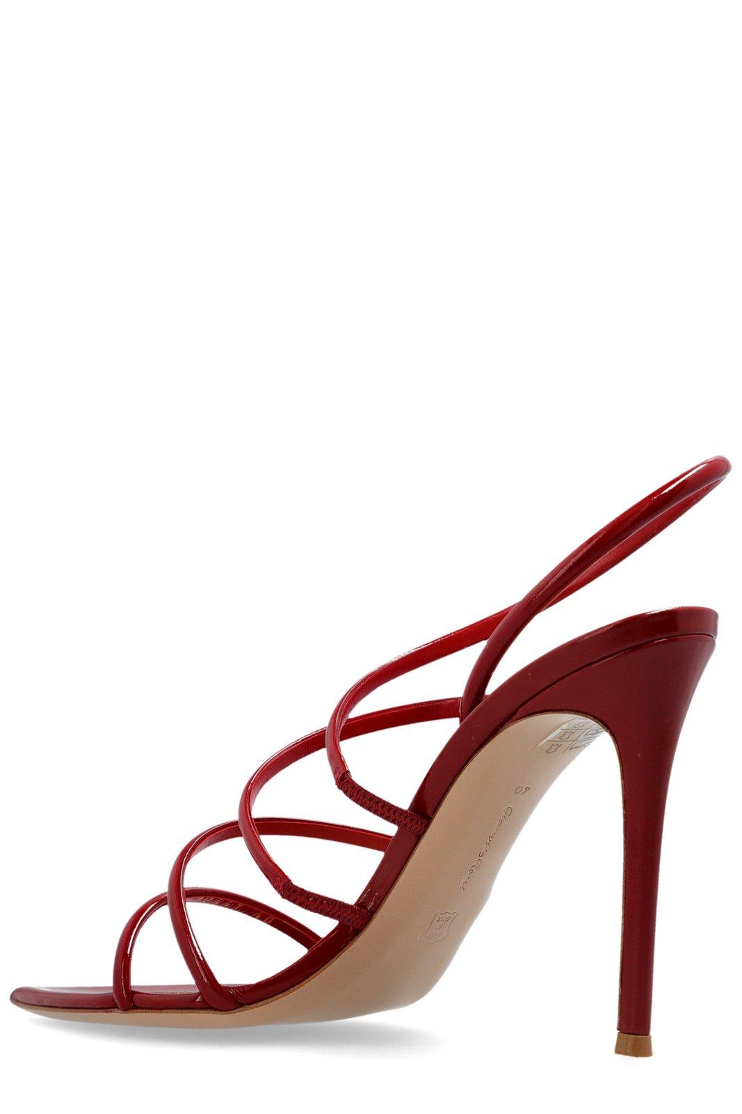 Gianvito Rossi Ettie Pointed Toe Sandals