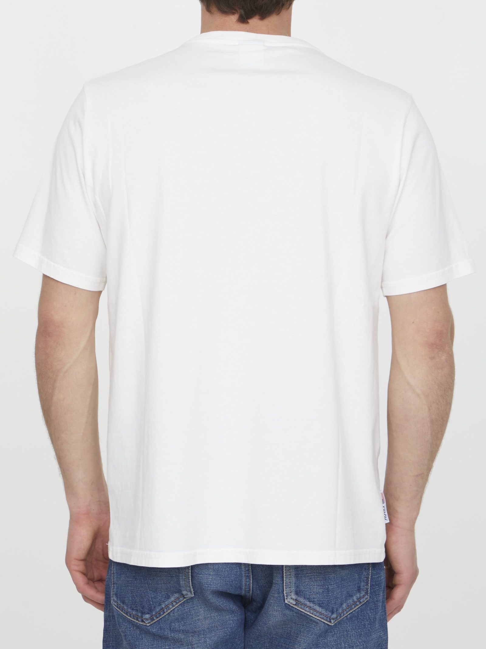 Shop Autry Cotton T-shirt With Logo