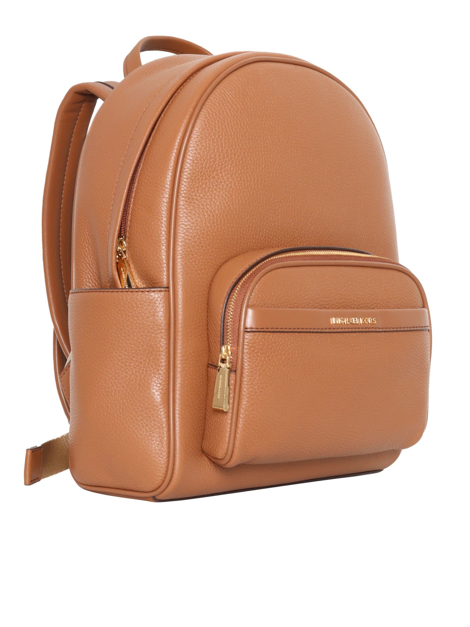 Shop Michael Kors Brown Leather Backpack