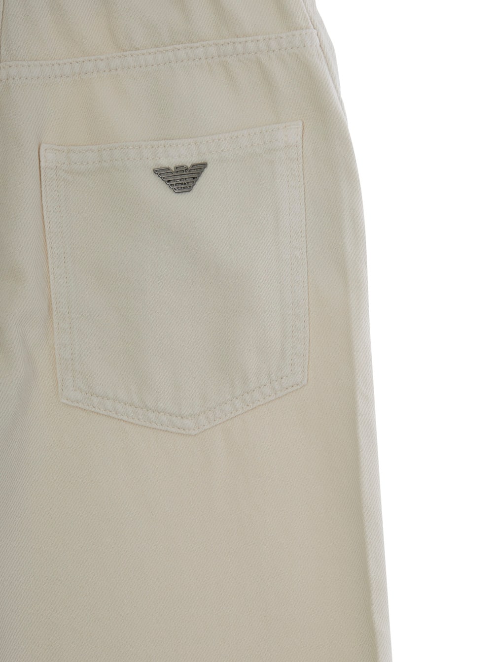 Emporio Armani Patch-pocket Trousers In Neutral