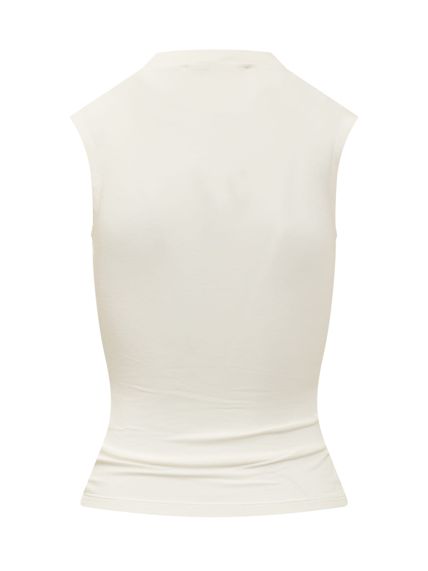Ambush Cut Out Hearts White Top In White