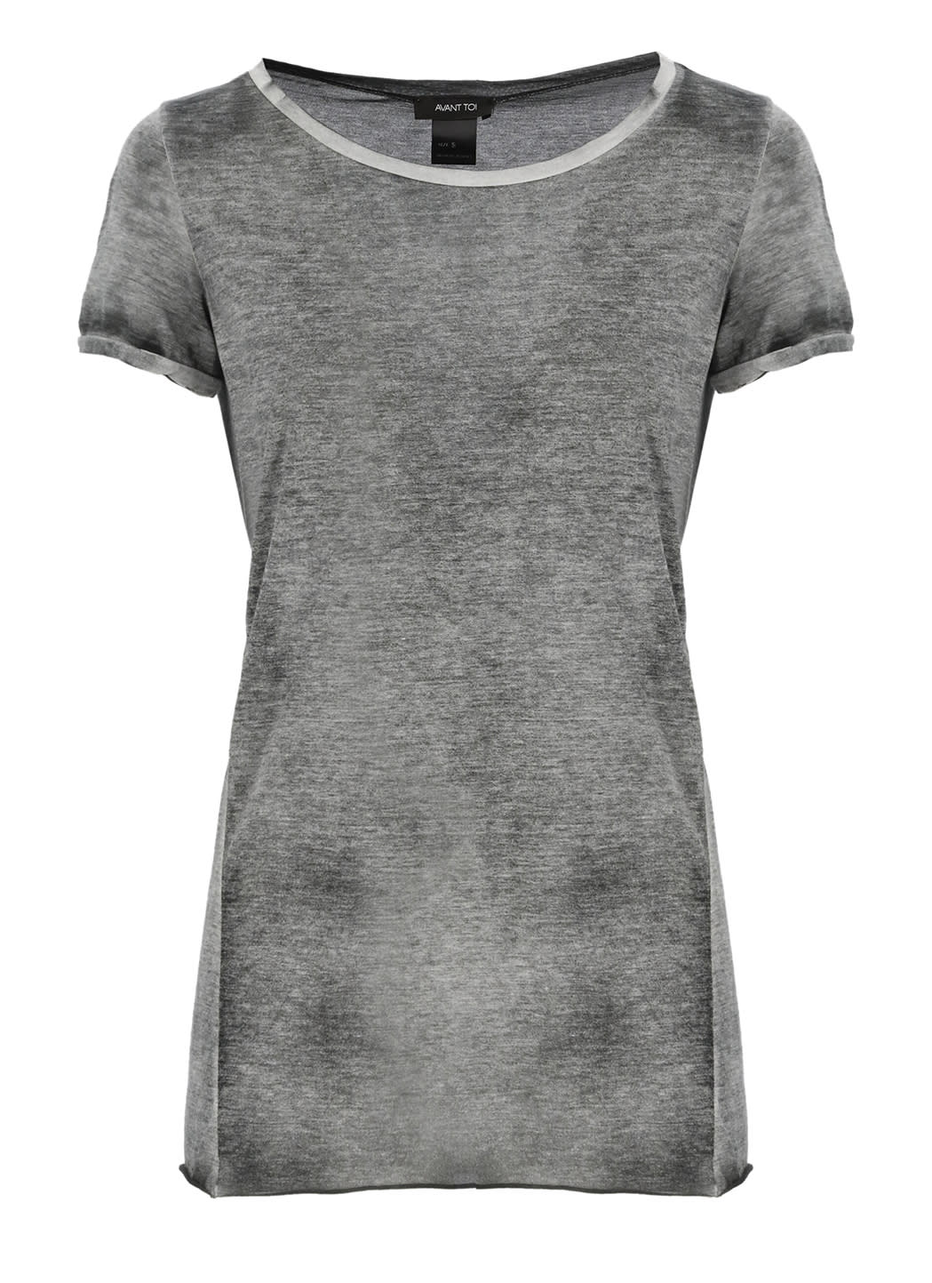 Shop Avant Toi Cotton Shirt In Grey