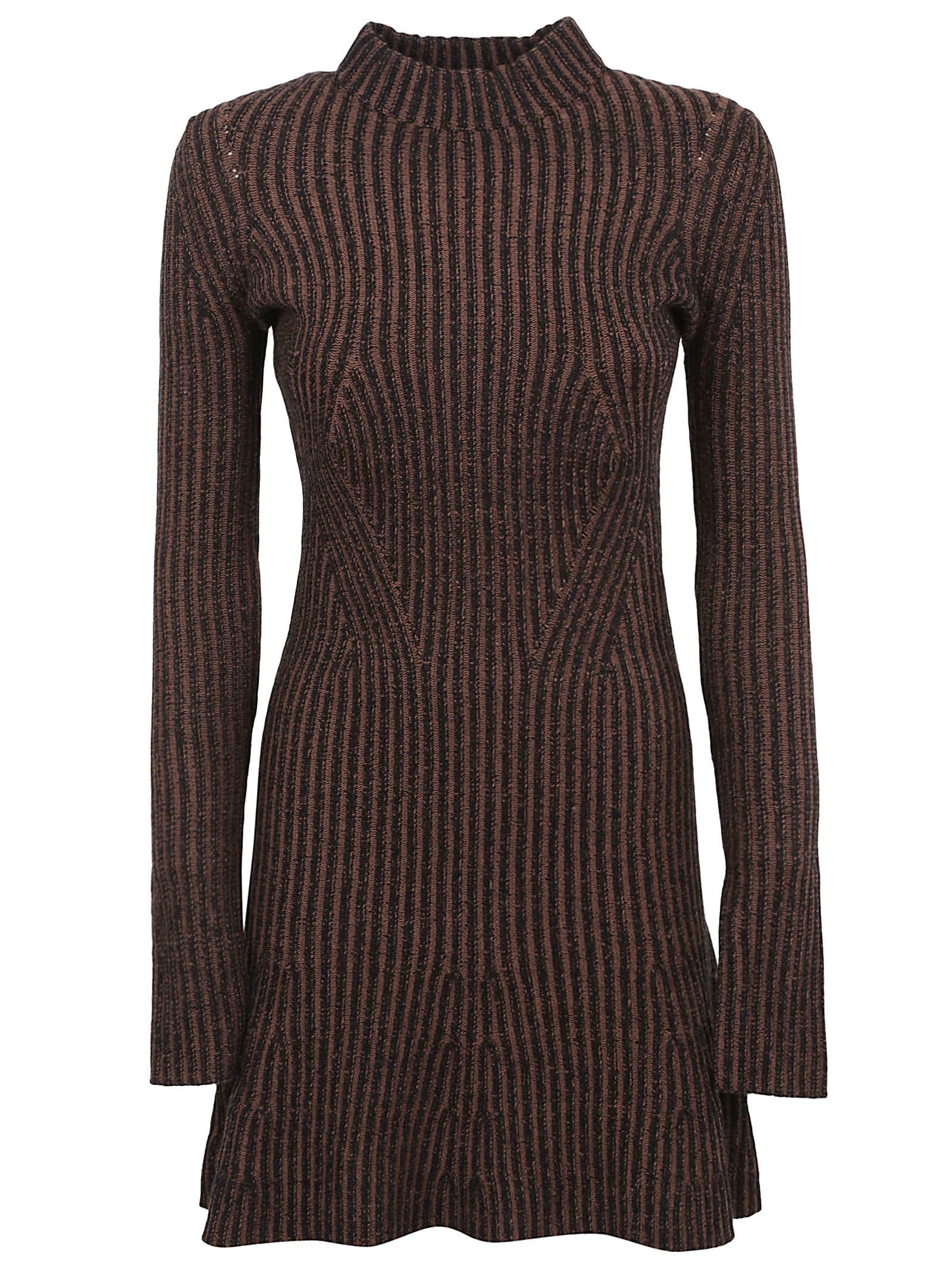 Proenza Schouler Plaited Rib Sweater Dress