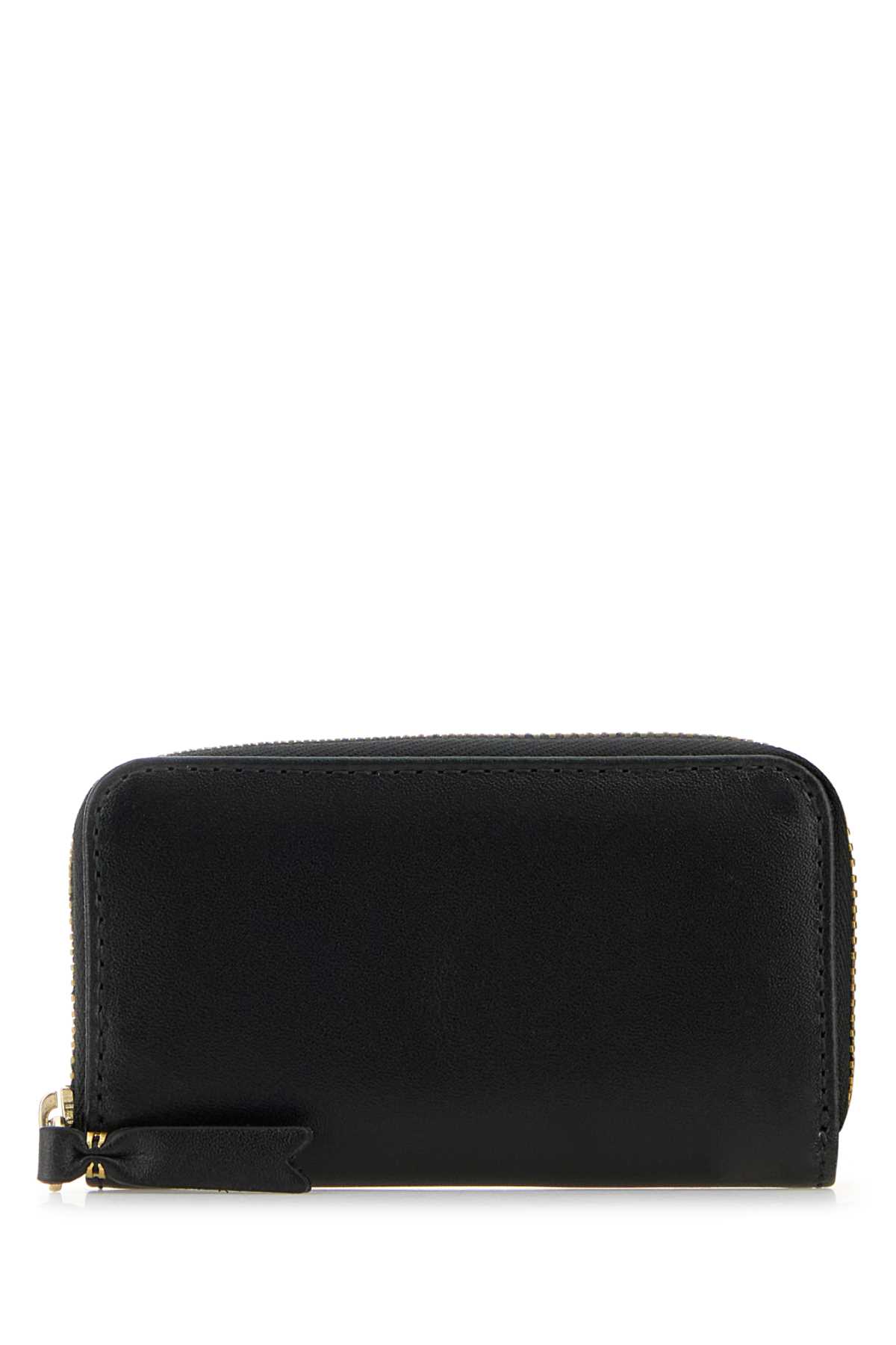 Comme des Garçons Black Leather Coin Case