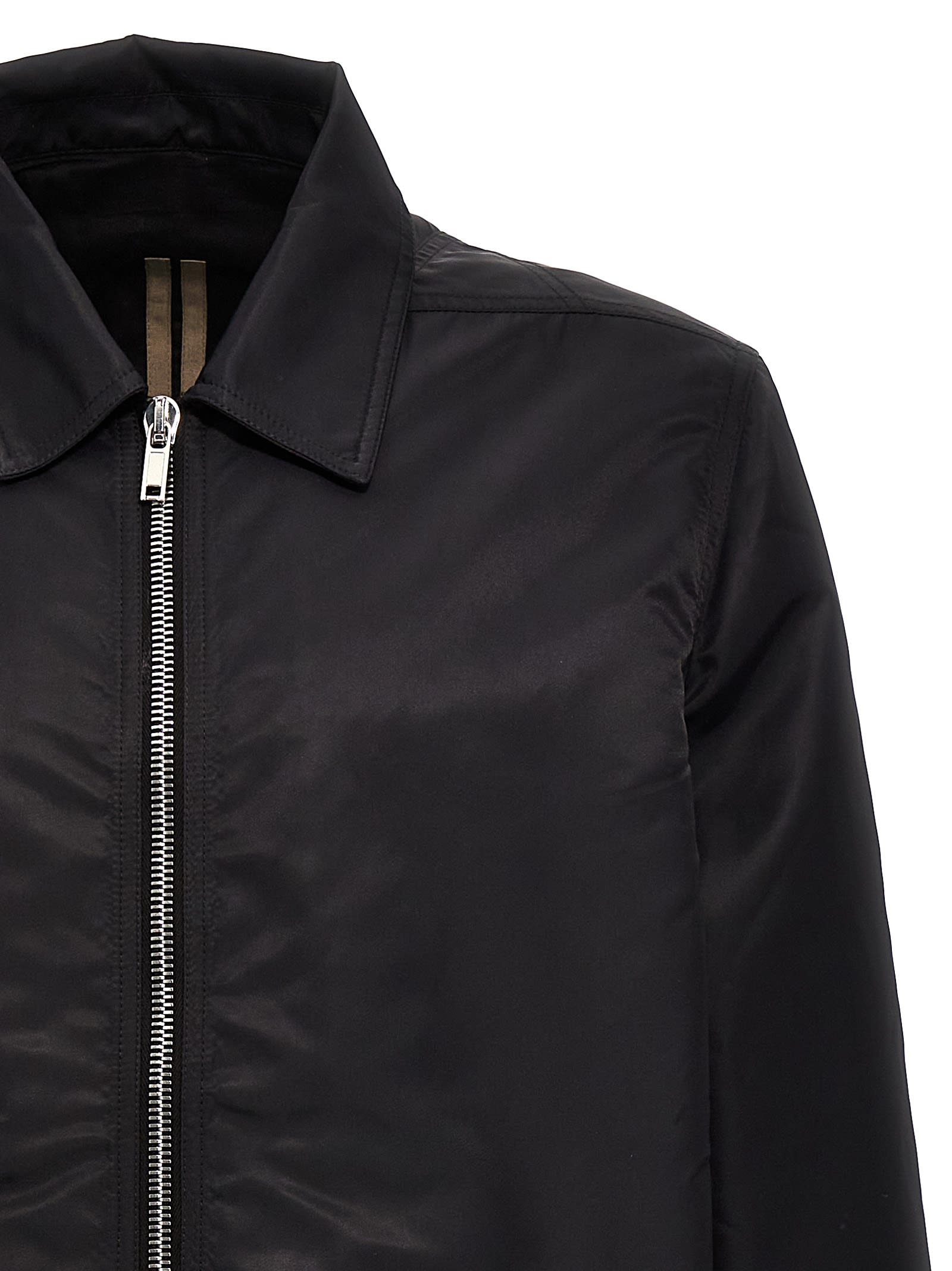 Shop Drkshdw Zipfront Jacket In Black