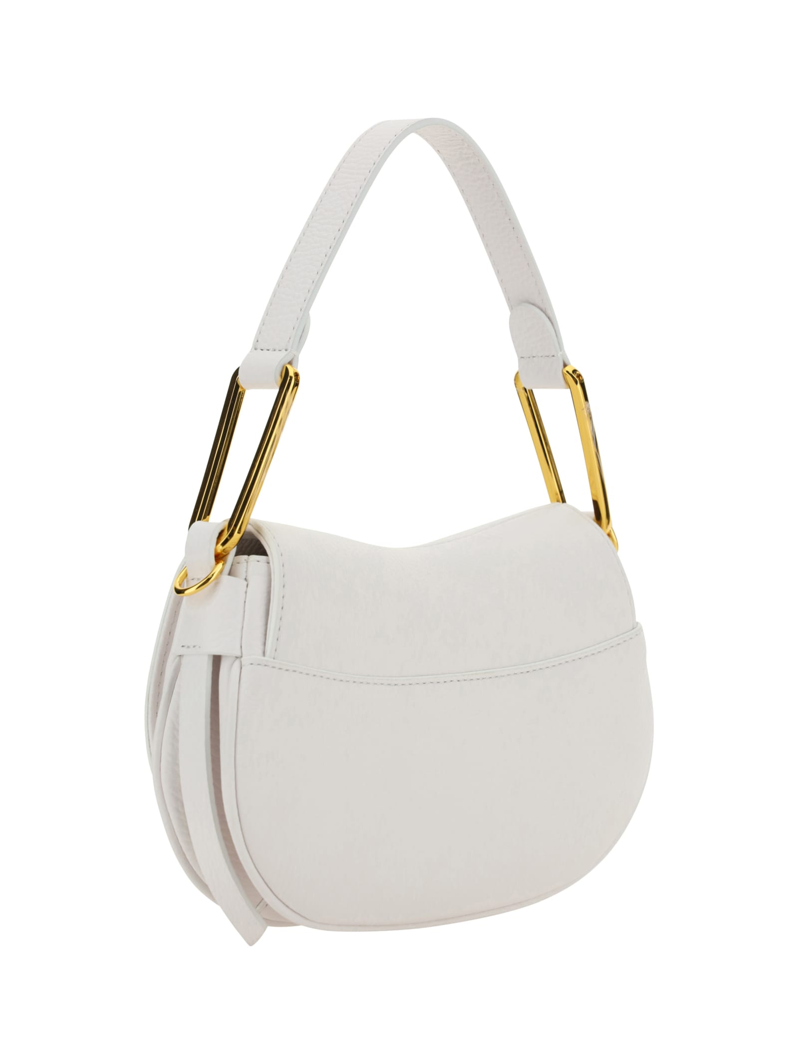Shop Coccinelle Maggie Shoulder Bag In Brillant White
