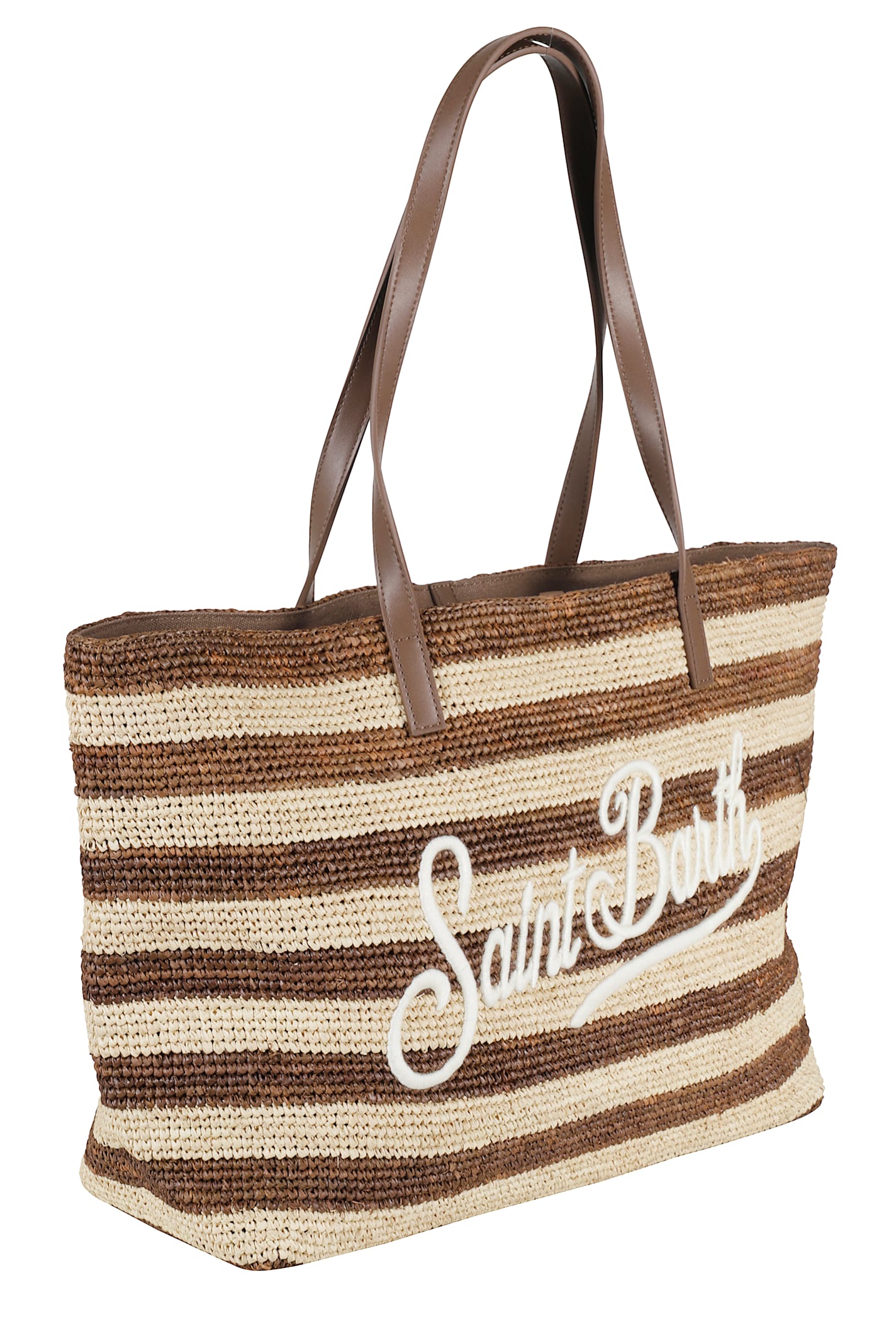 MC2 SAINT BARTH SHOULDER BAG IN RAFFIA