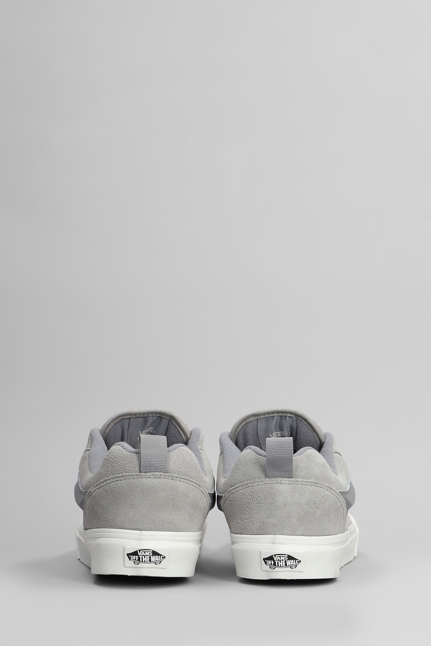 Vans Knu Skool Sneakers In Grey Suede In Gray