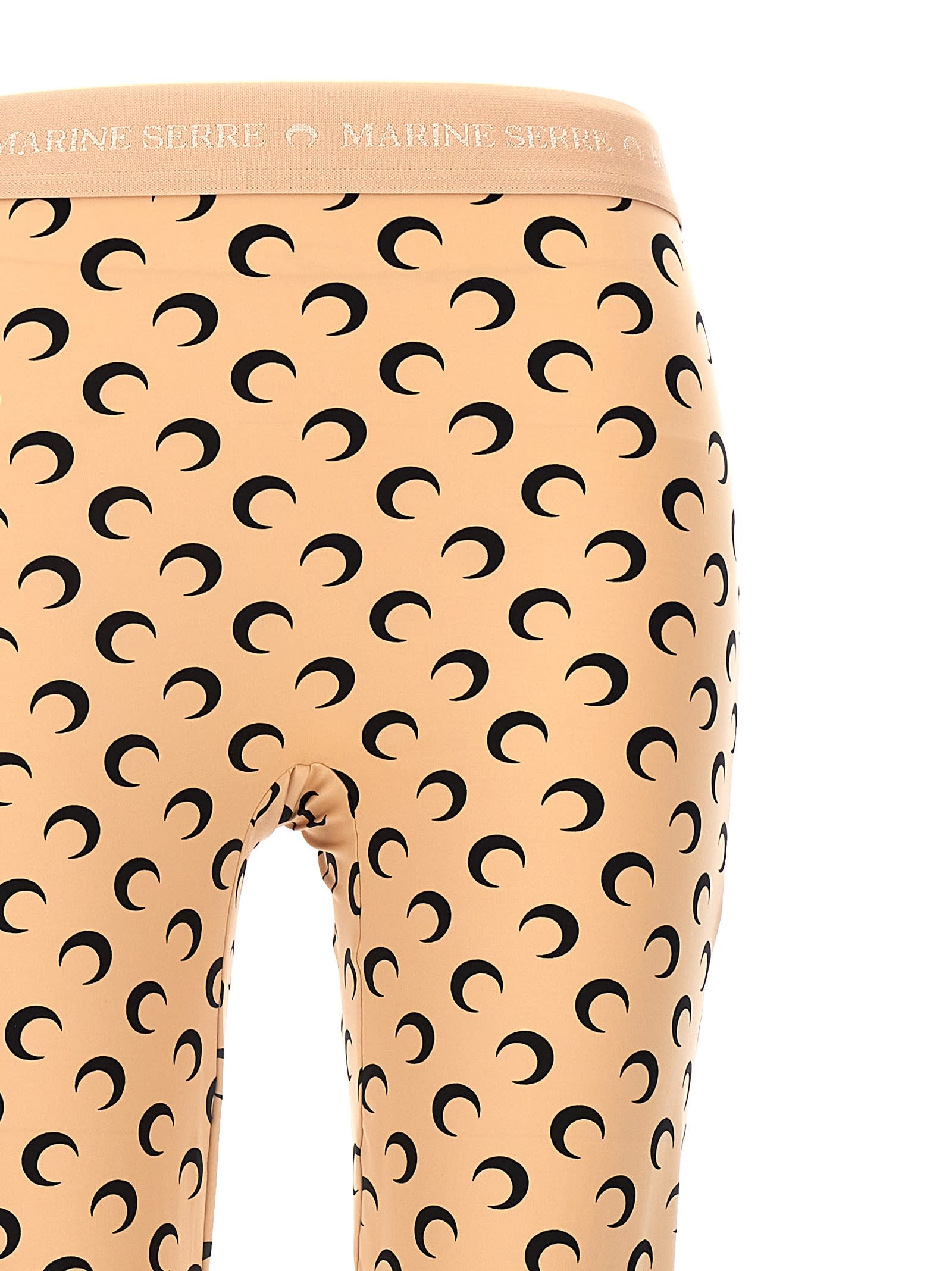 MARINE SERRE ALL OVER MOON LEGGINGS