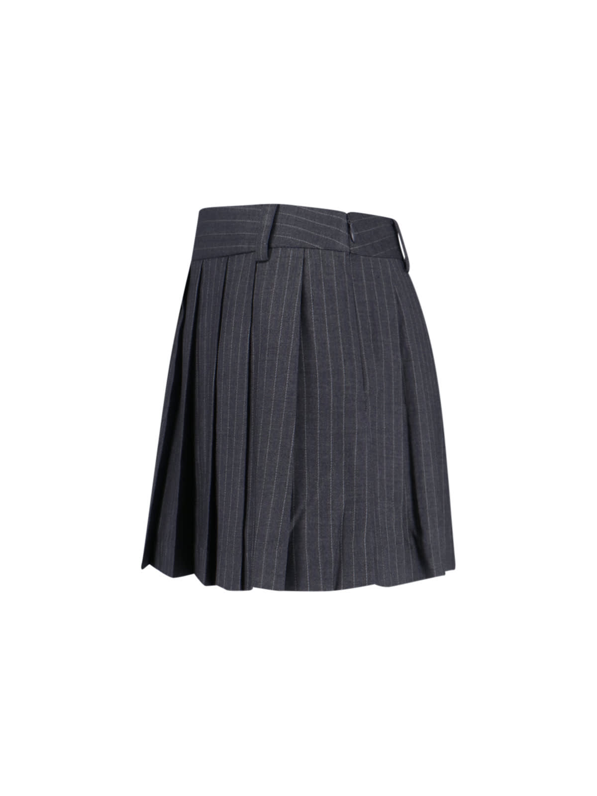 Dunst Mini Logo Skirt In Multi
