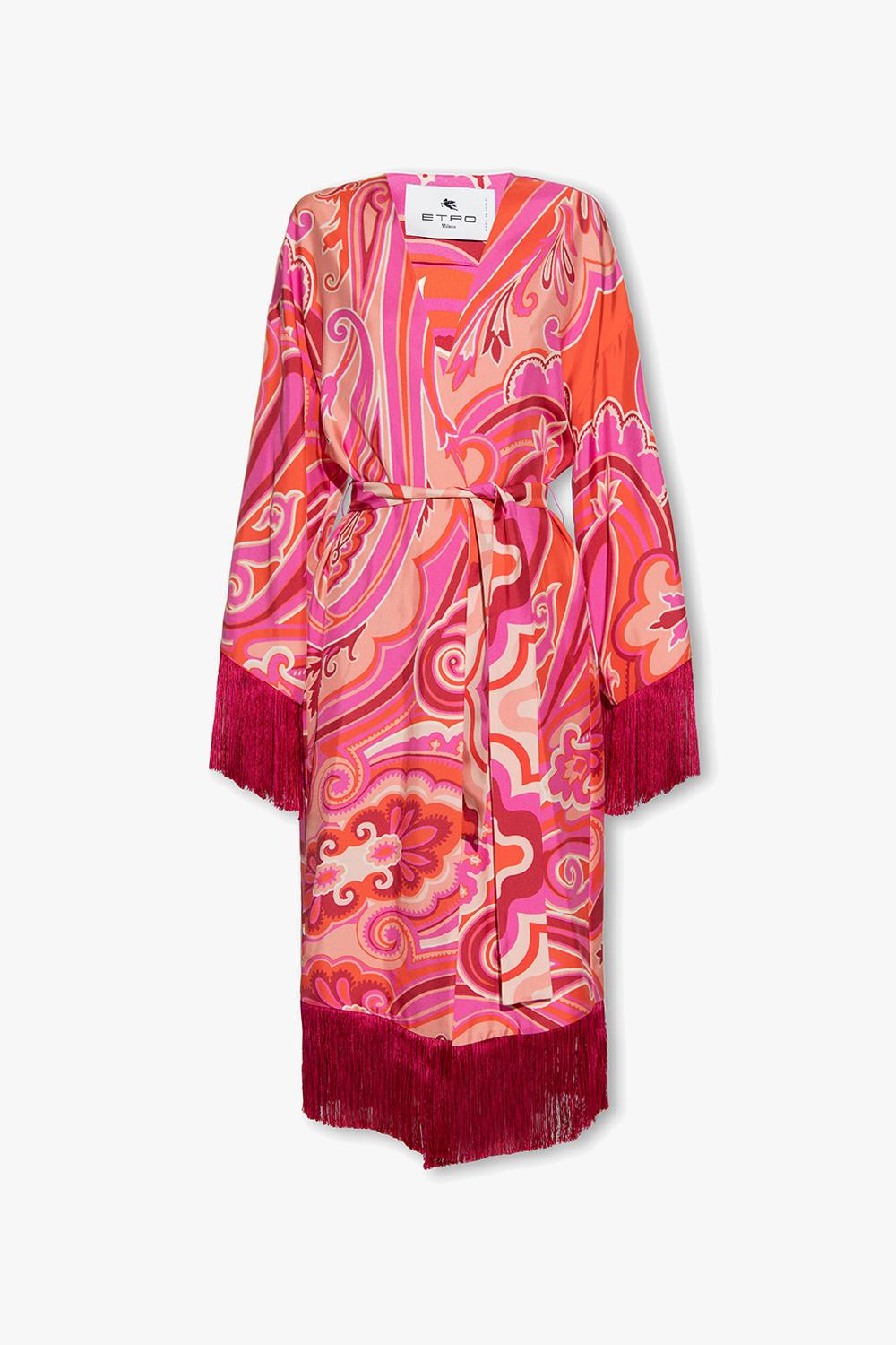 Shop Etro Silk Kimono