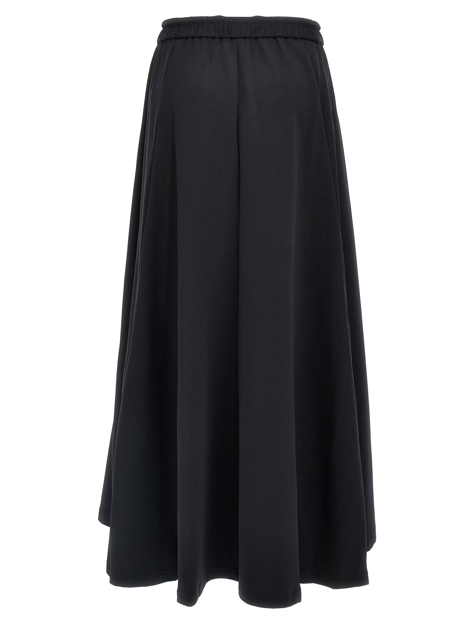 Y-3 3-stripes Skirt With Drawstring And Elastic Waistband