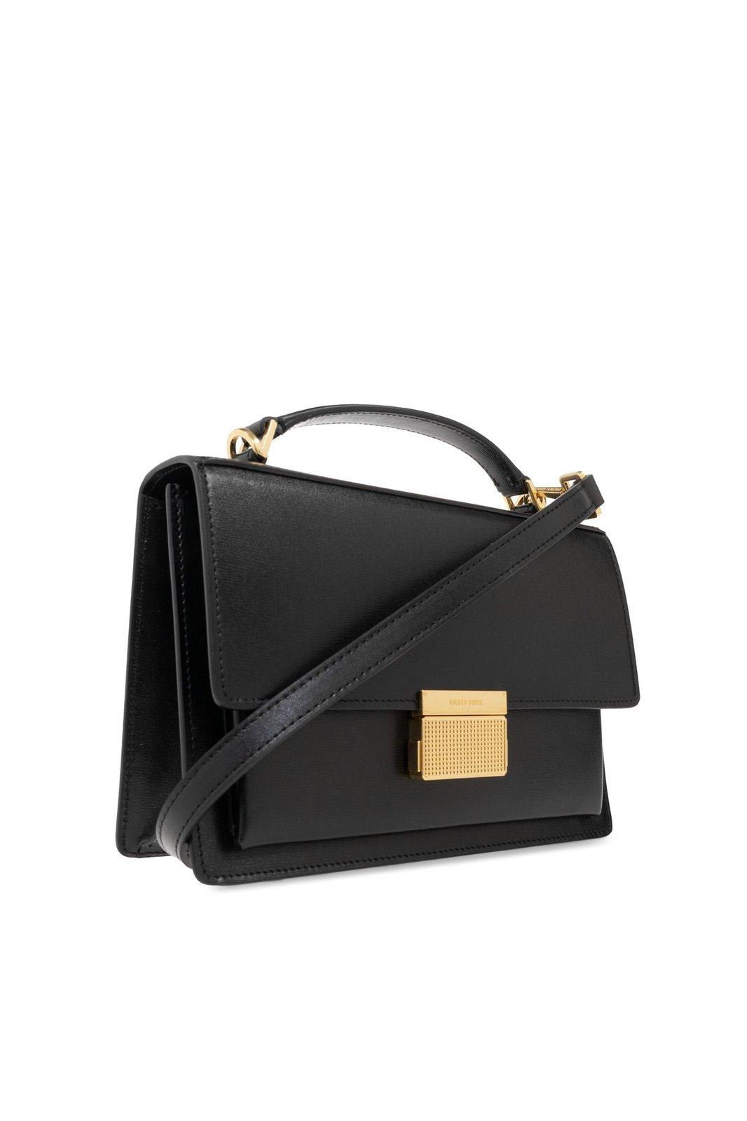 Shop Golden Goose Venezia Tote Bag In Black