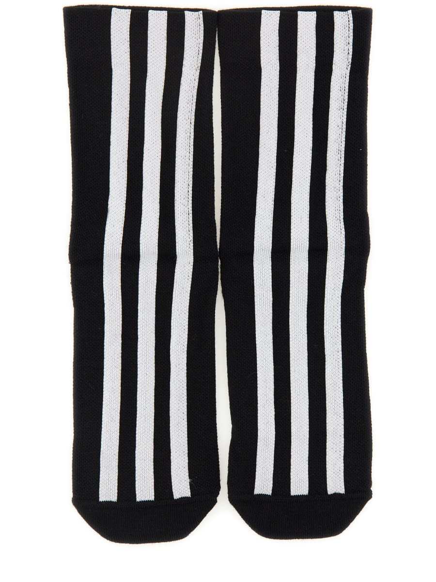 Y-3 Calzini Stripes In Black