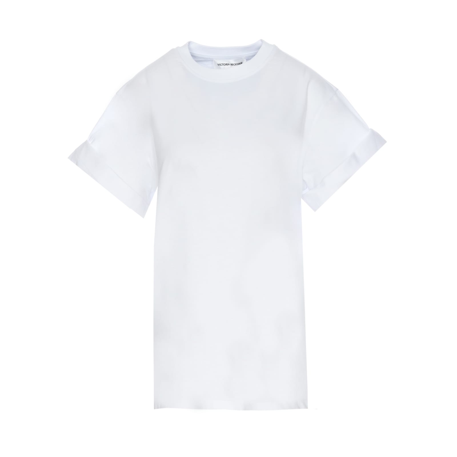 Victoria Beckham T-shirt Asymmetrical Relaxed Fit In White