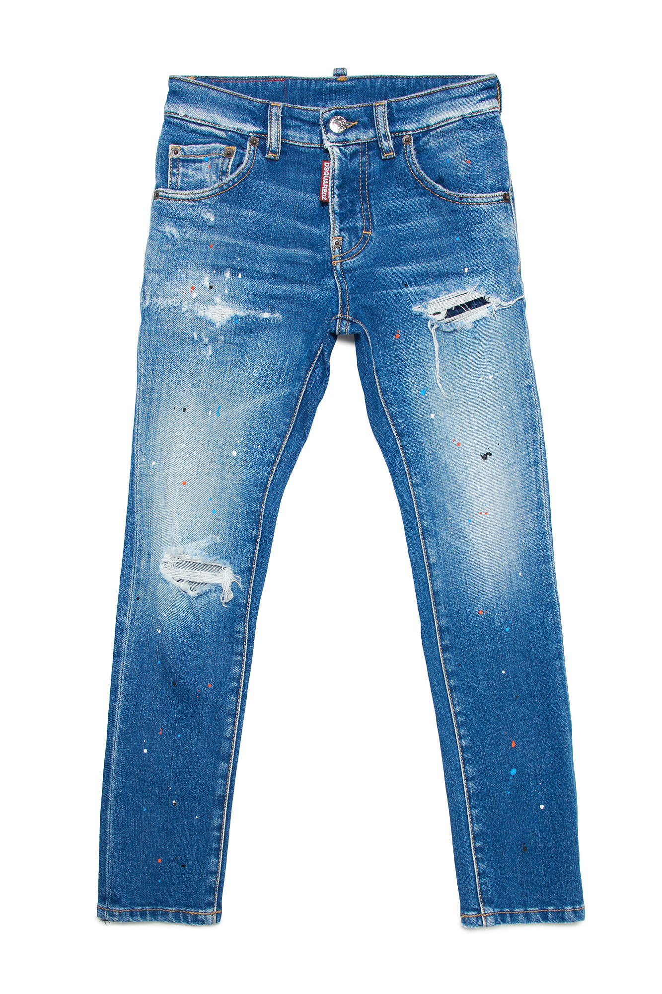 Dsquared2 Skinny Jeans With Distressed Effect