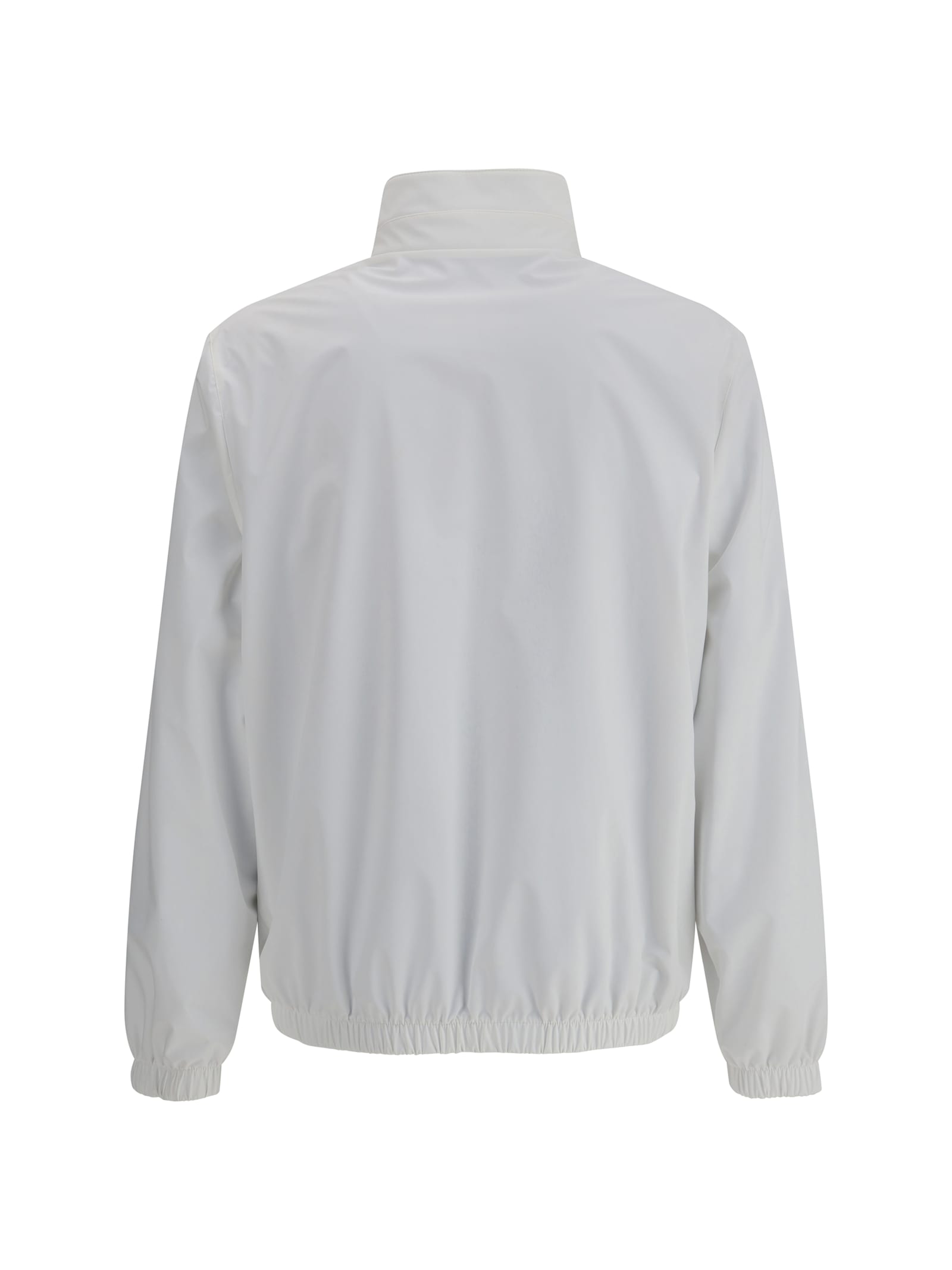 Brunello Cucinelli Reversible Waterproof Jacket In White