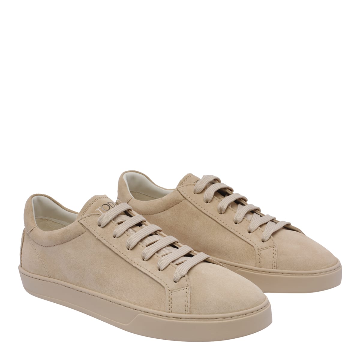 TOD'S SUEDE LEATHER SNEAKERS