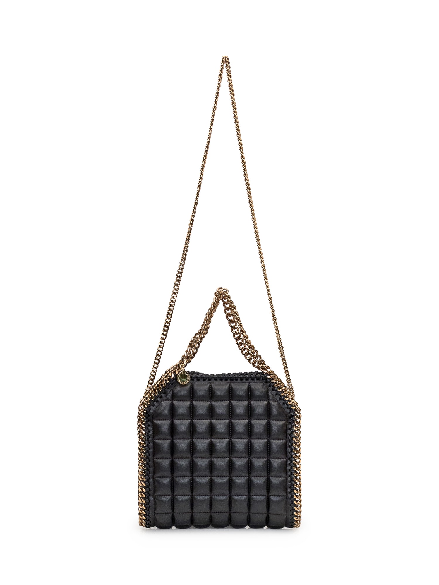 Shop Stella Mccartney Falabella Tote Mini Bag In Black