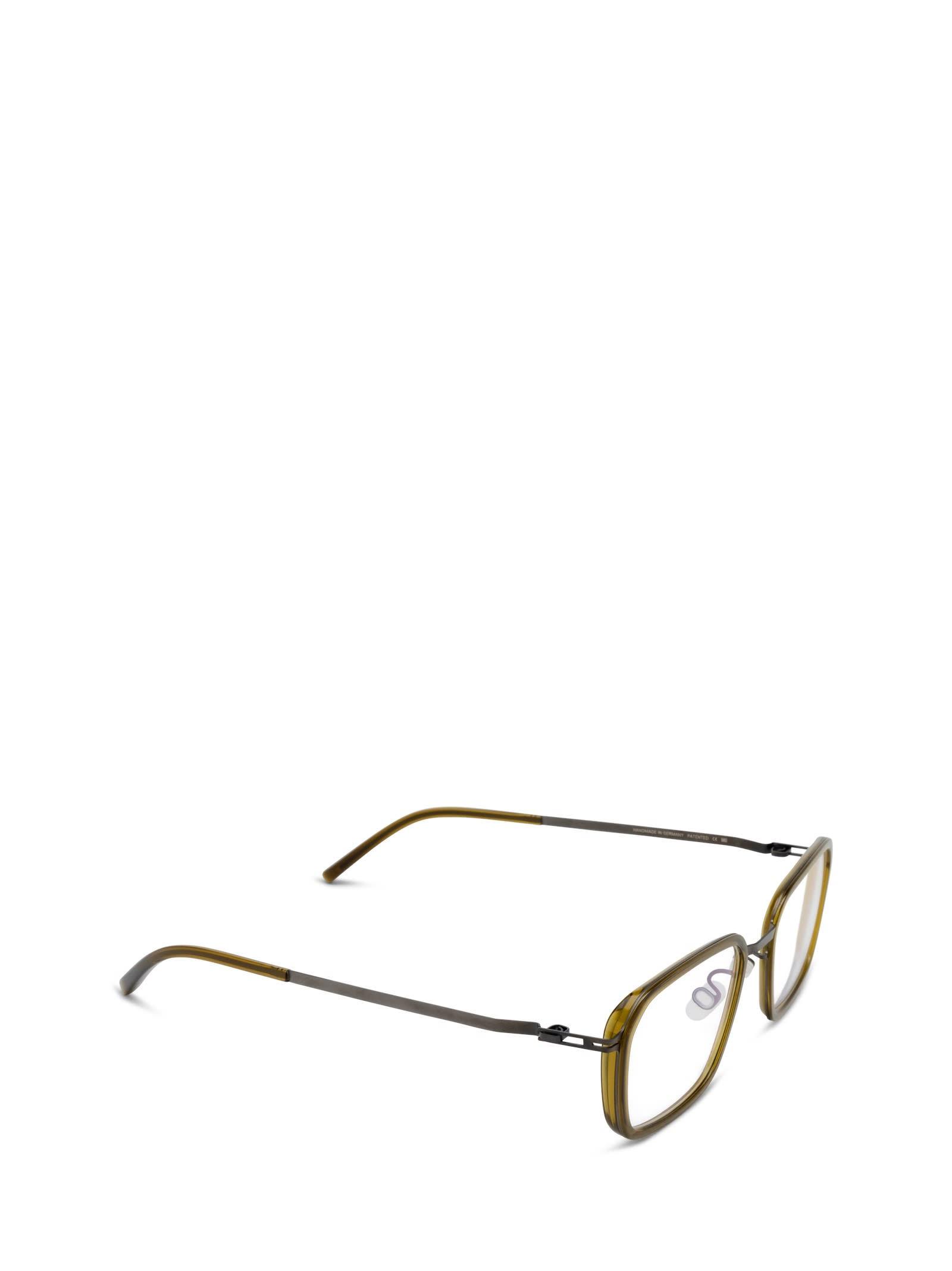 Mykita Lauri A67-graphite/peridot Glasses In Black
