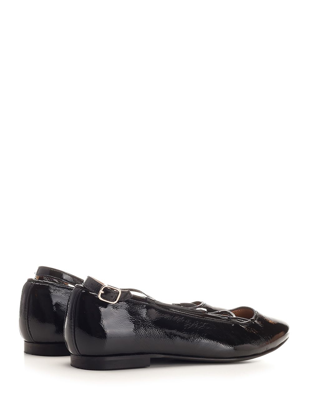 Apc Katie Pointed Toe Shoes F In Black