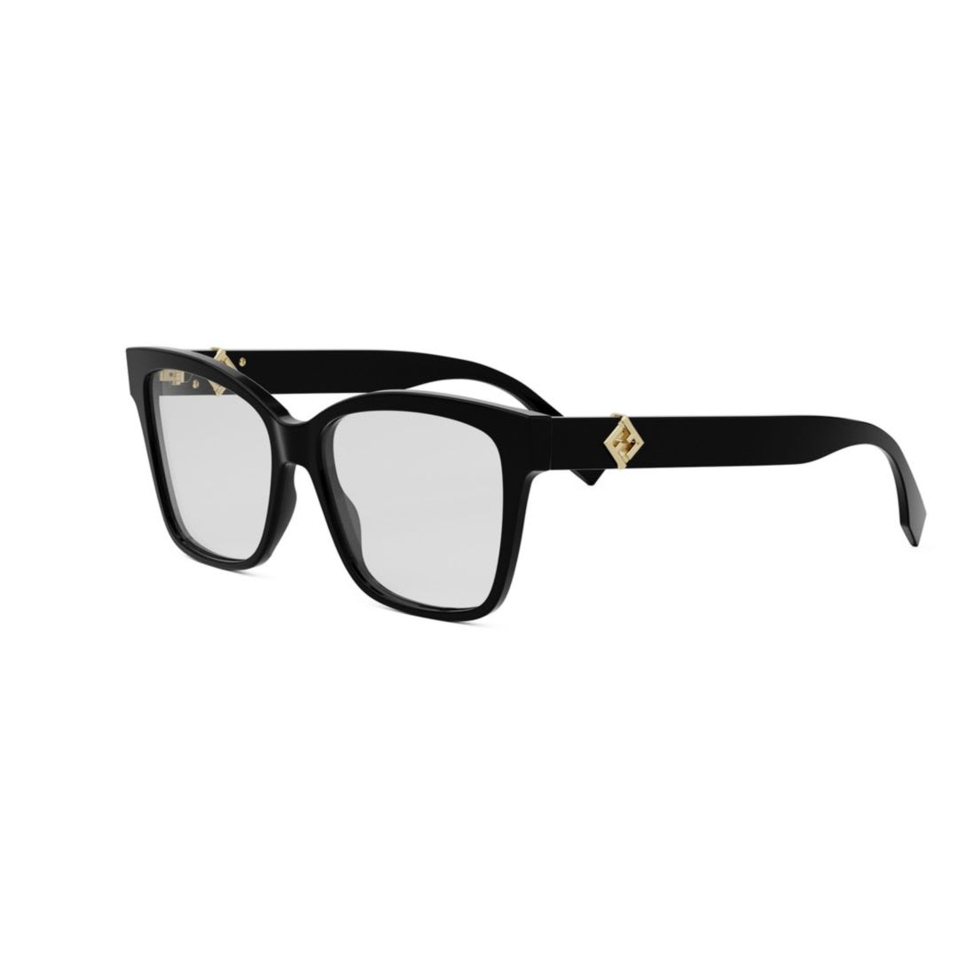 Fendi Fe50117i Ff Diamonds 001 Nero Glasses In 001 - Black