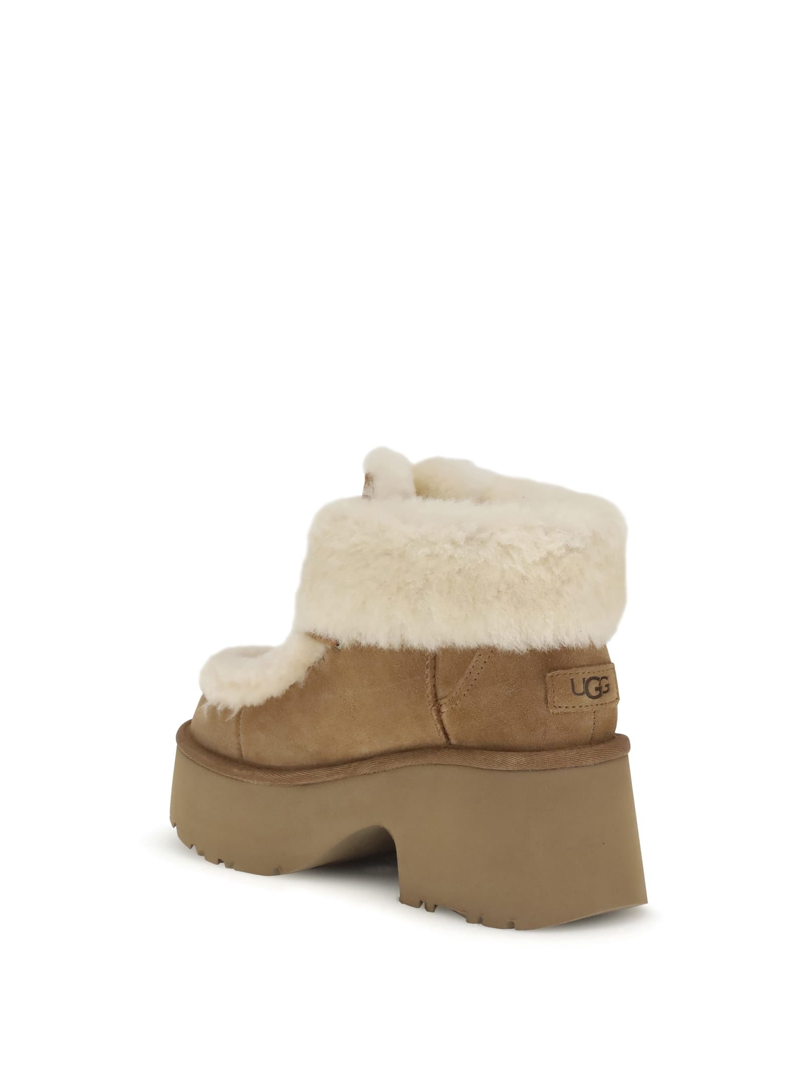Ugg Classic Esmee Ankle Boots In Brown