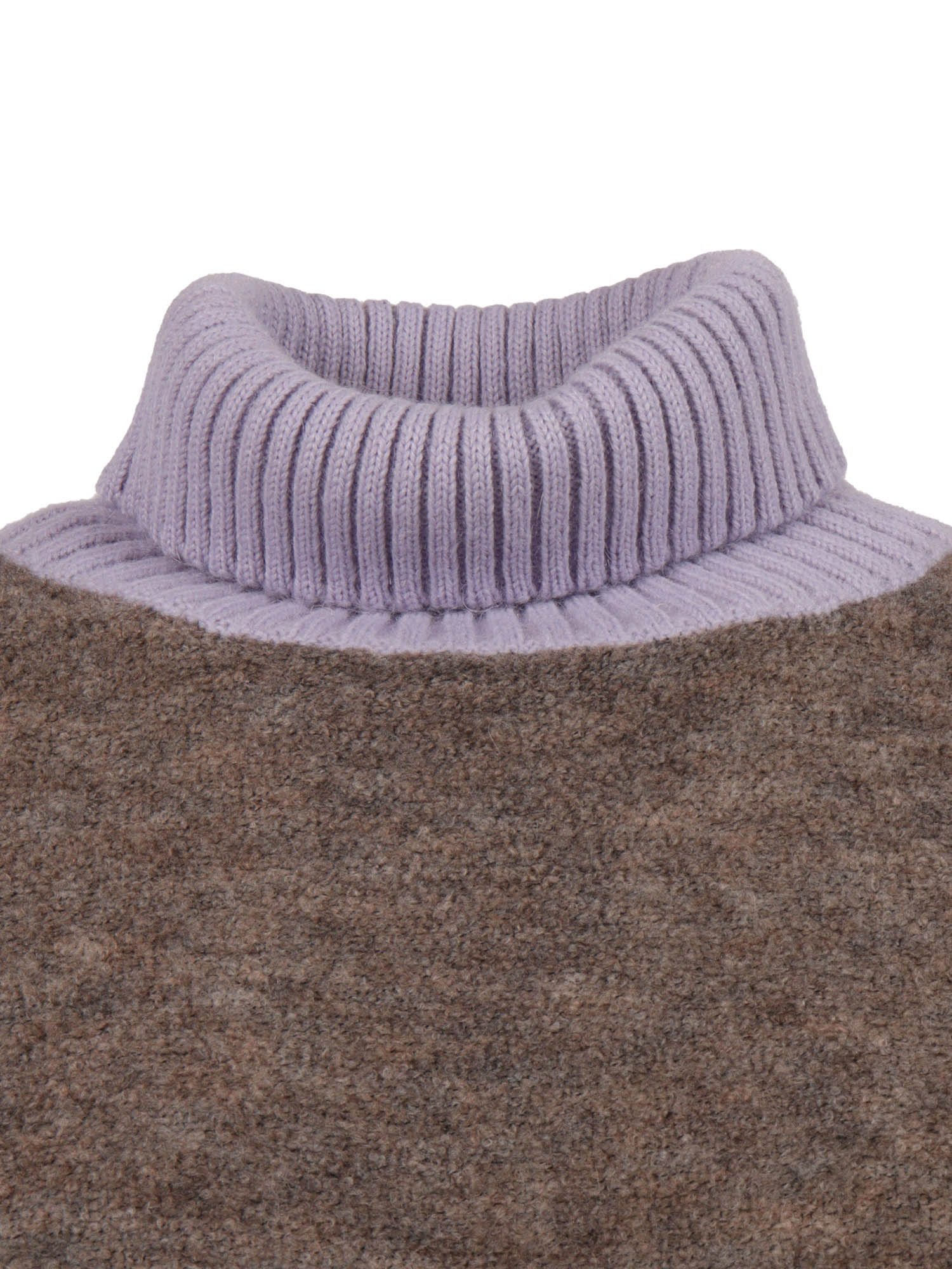 K-way Grazay Turtleneck Sweater In Brown