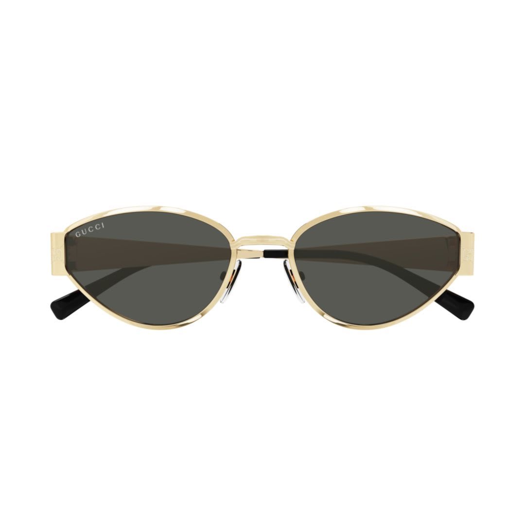 Gucci Gg1853s001 Gold Gold Grey In White