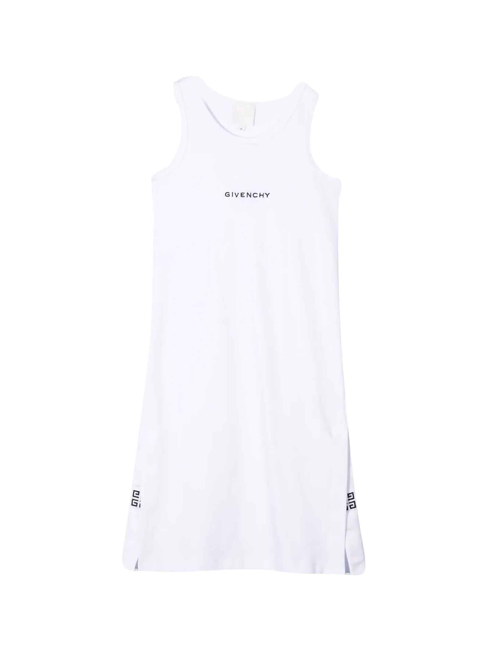Givenchy White Dress With Logo