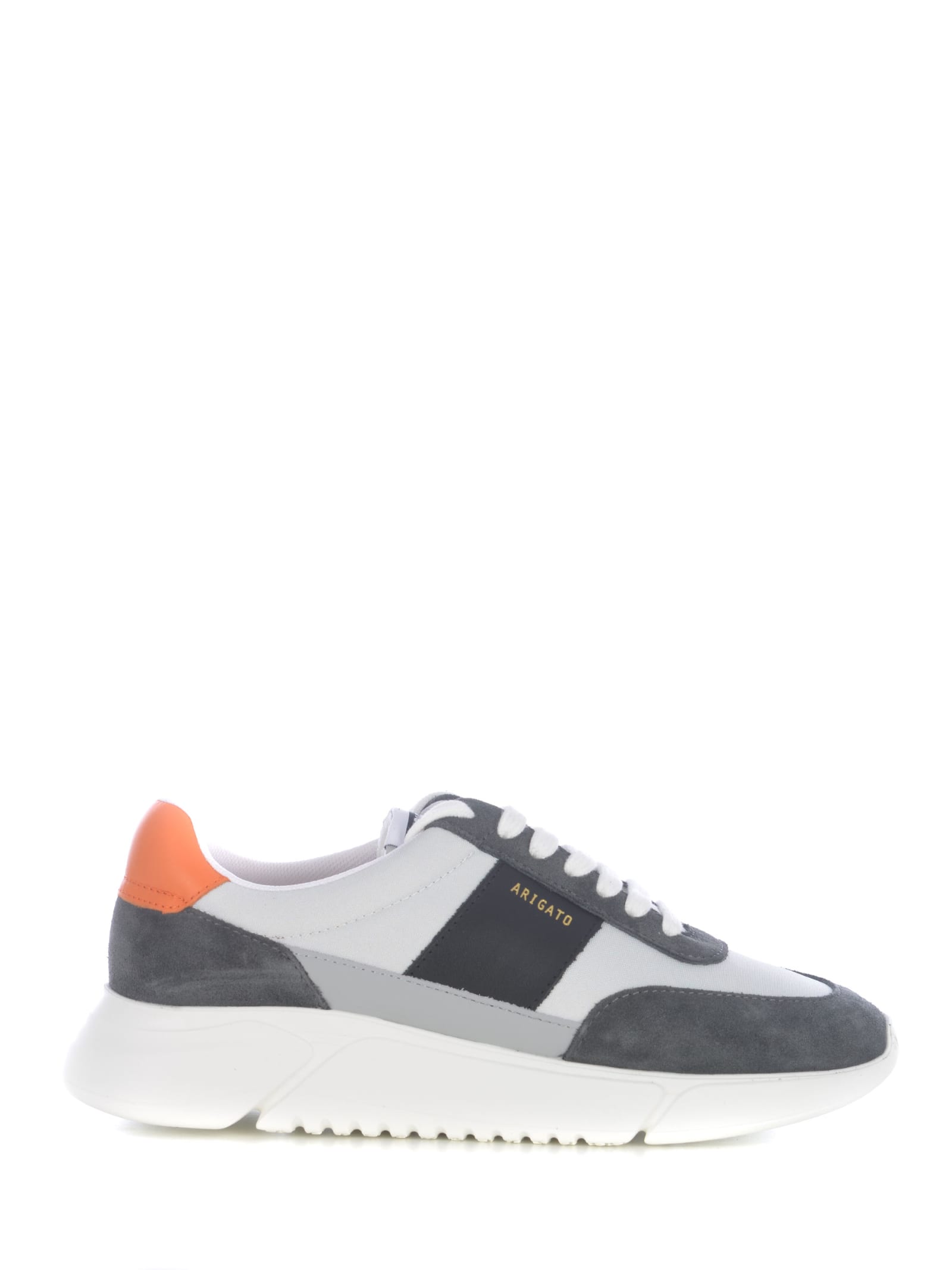 Shop Axel Arigato Sneakers  Genesis Vintage In Leather In Bianco