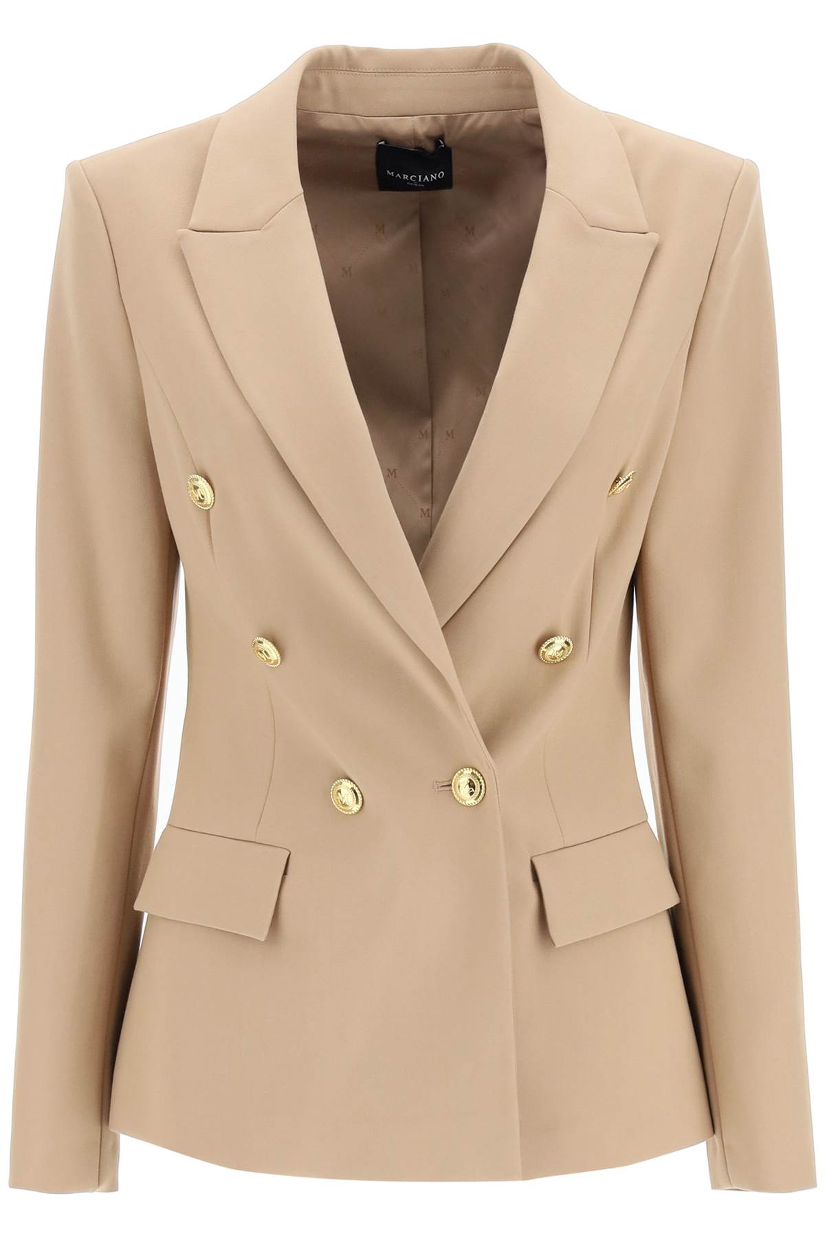 GUESS BY MARCIANO SHELLY DOUBLE-BREASTED BLAZER