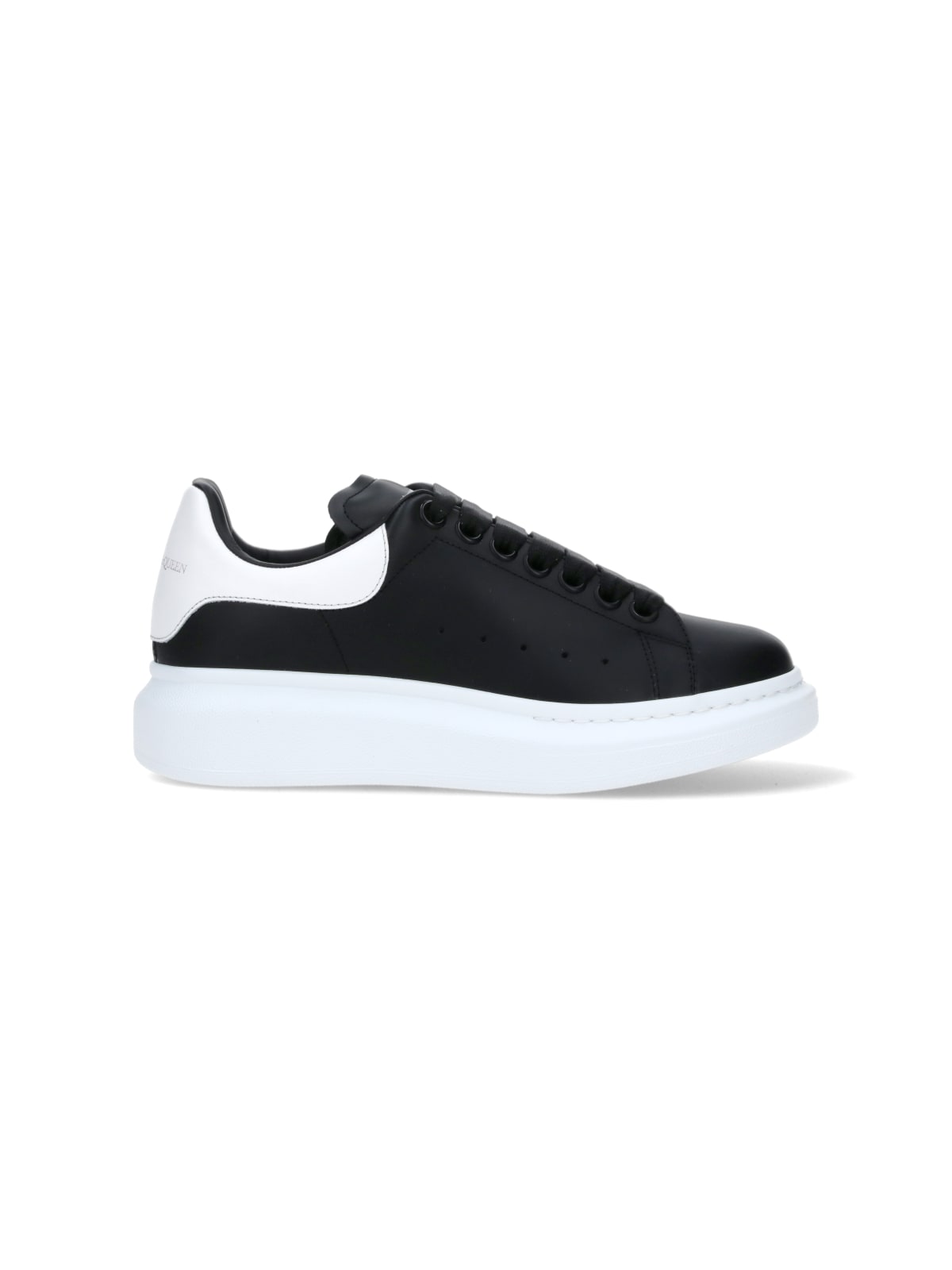 Shop Alexander Mcqueen Oversized Sole Sneakers In Black