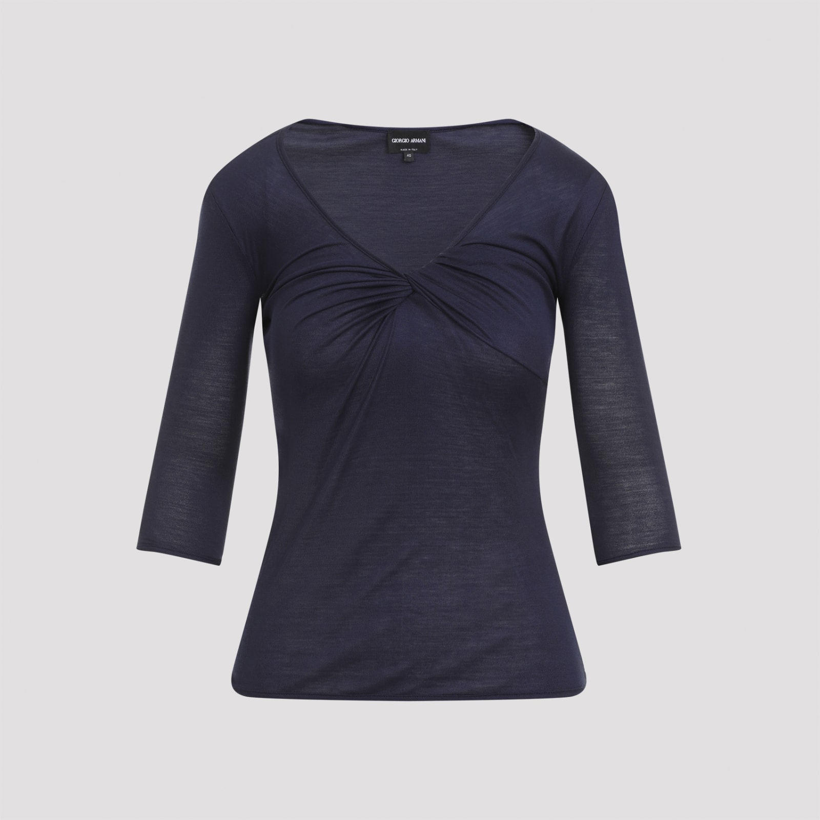 Viscose-silk Pullover