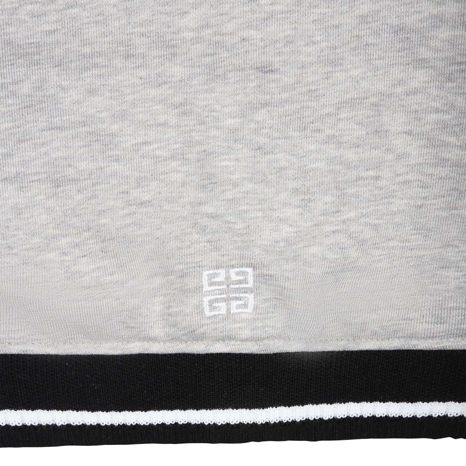 Shop Givenchy Gray Bomber Jacket For Baby Boy With Logo In Grigio
