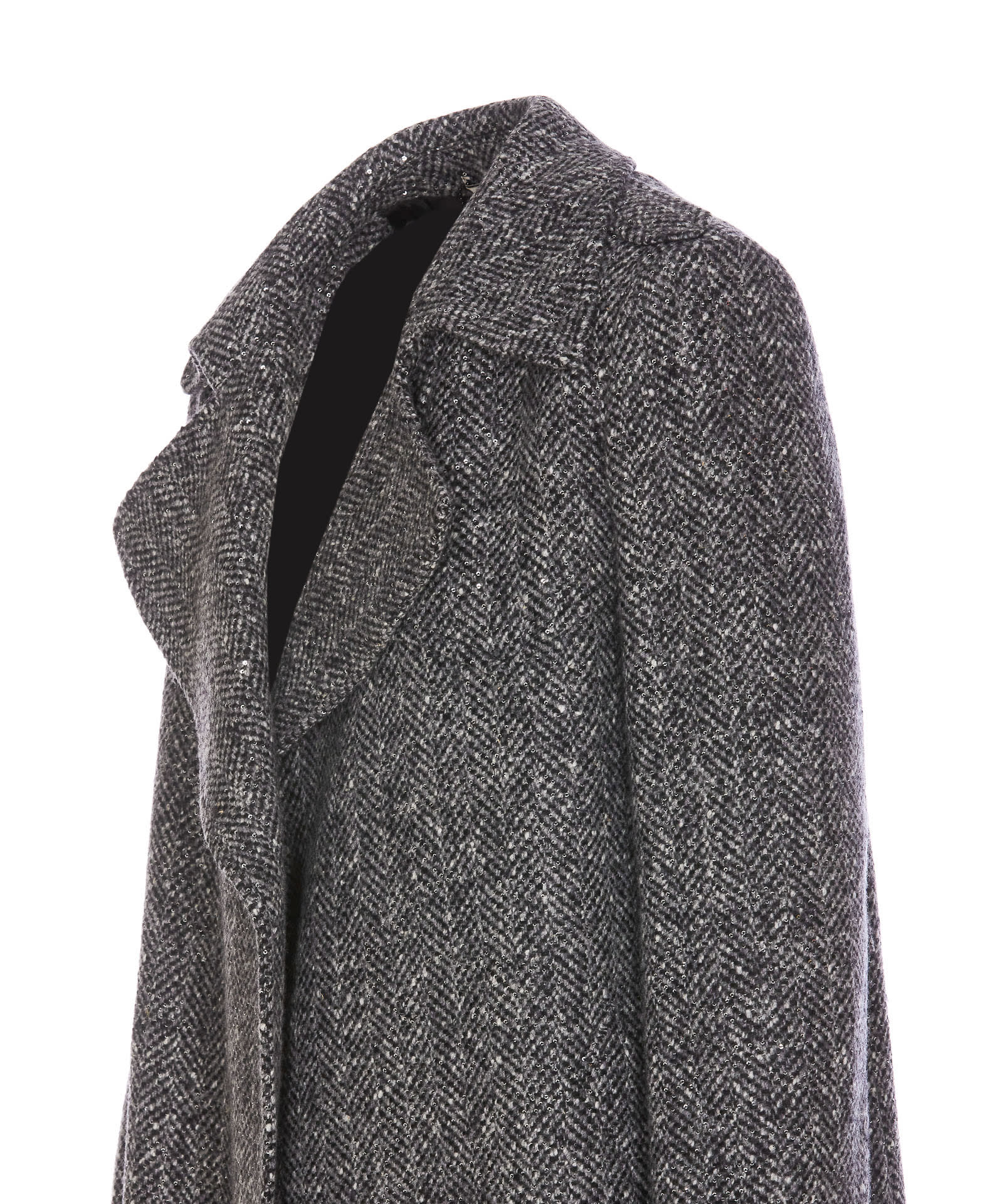 Shop Tagliatore Carola Coat In Grey