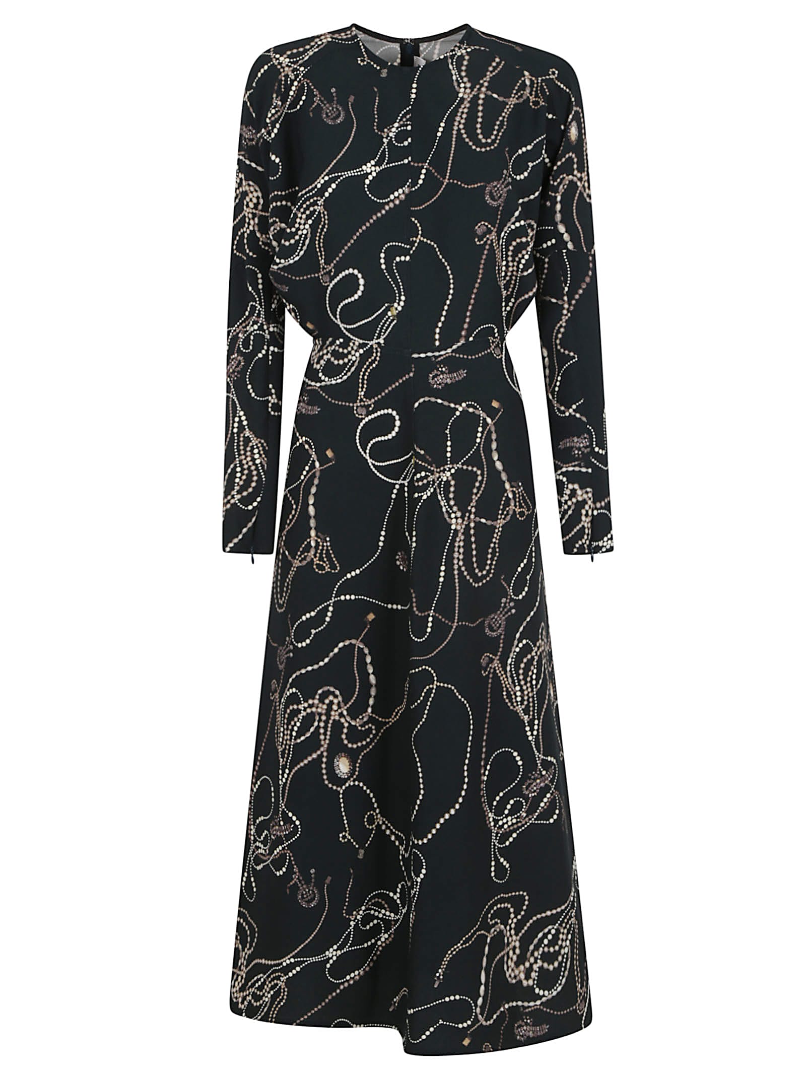 Victoria Beckham Long Sleeve Dolman Midi