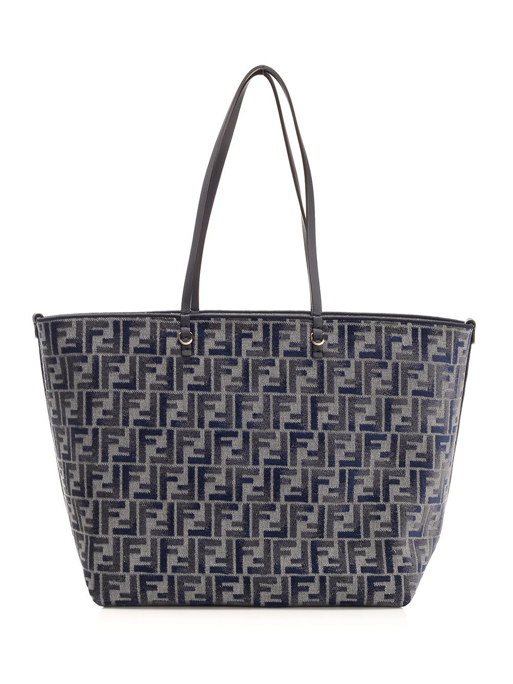 Fendi Roll Large Tote Bag In Blue