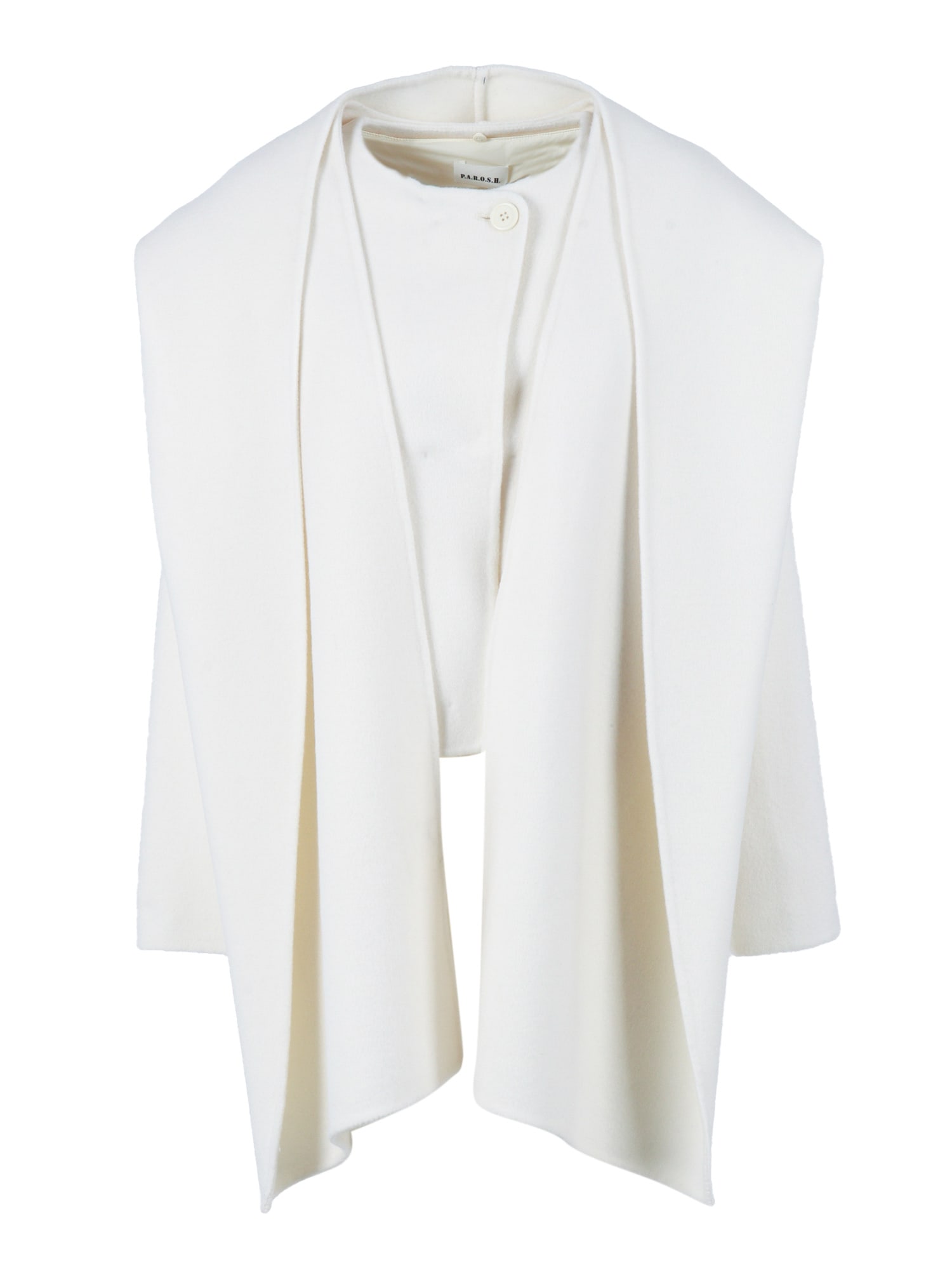 P.a.r.o.s.h Jacket With Padding In White