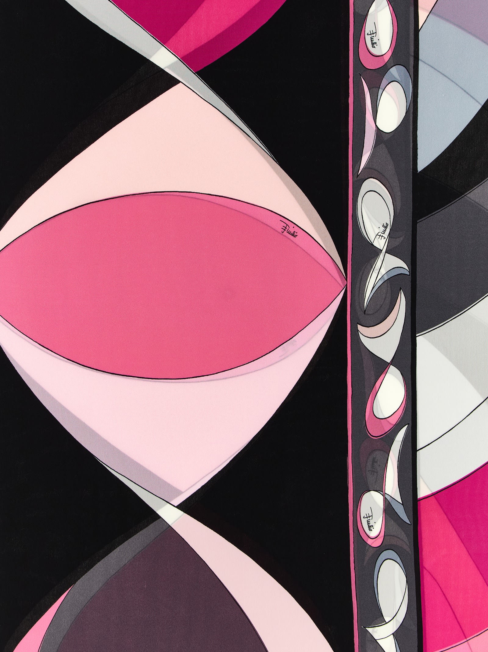 PUCCI MARMO PRINT SCARF