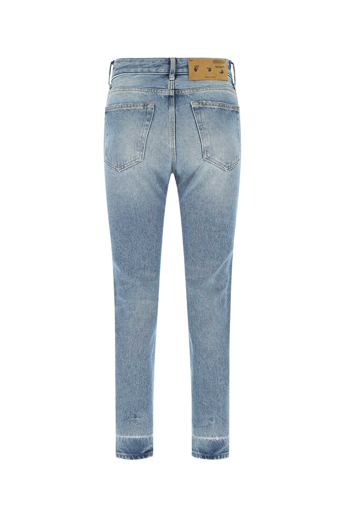 Off-white Denim Jeans In 4501