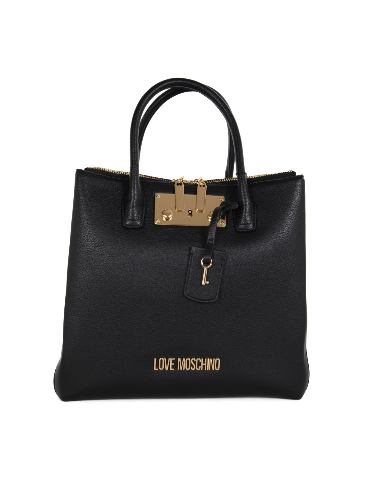 LOVE MOSCHINO TOTE WITH TOP HANDLE