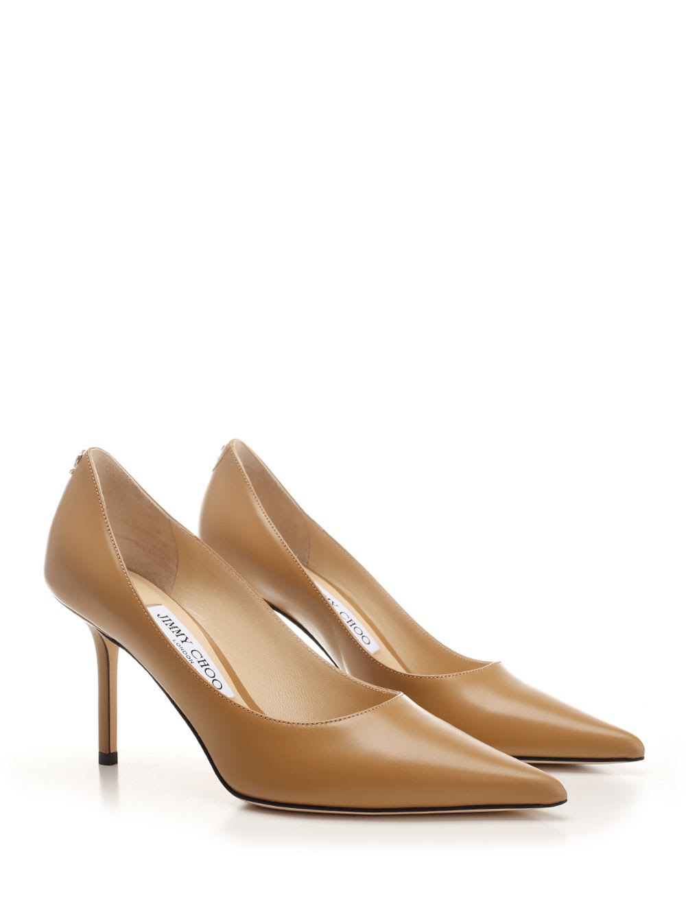 Shop Jimmy Choo Love 85 In Beige