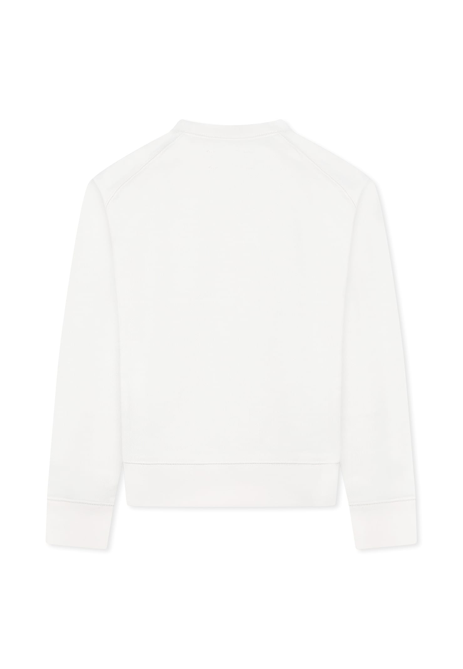 Zadig & Voltaire Ivory Sweatshirt For Girl With Writing In Ivory