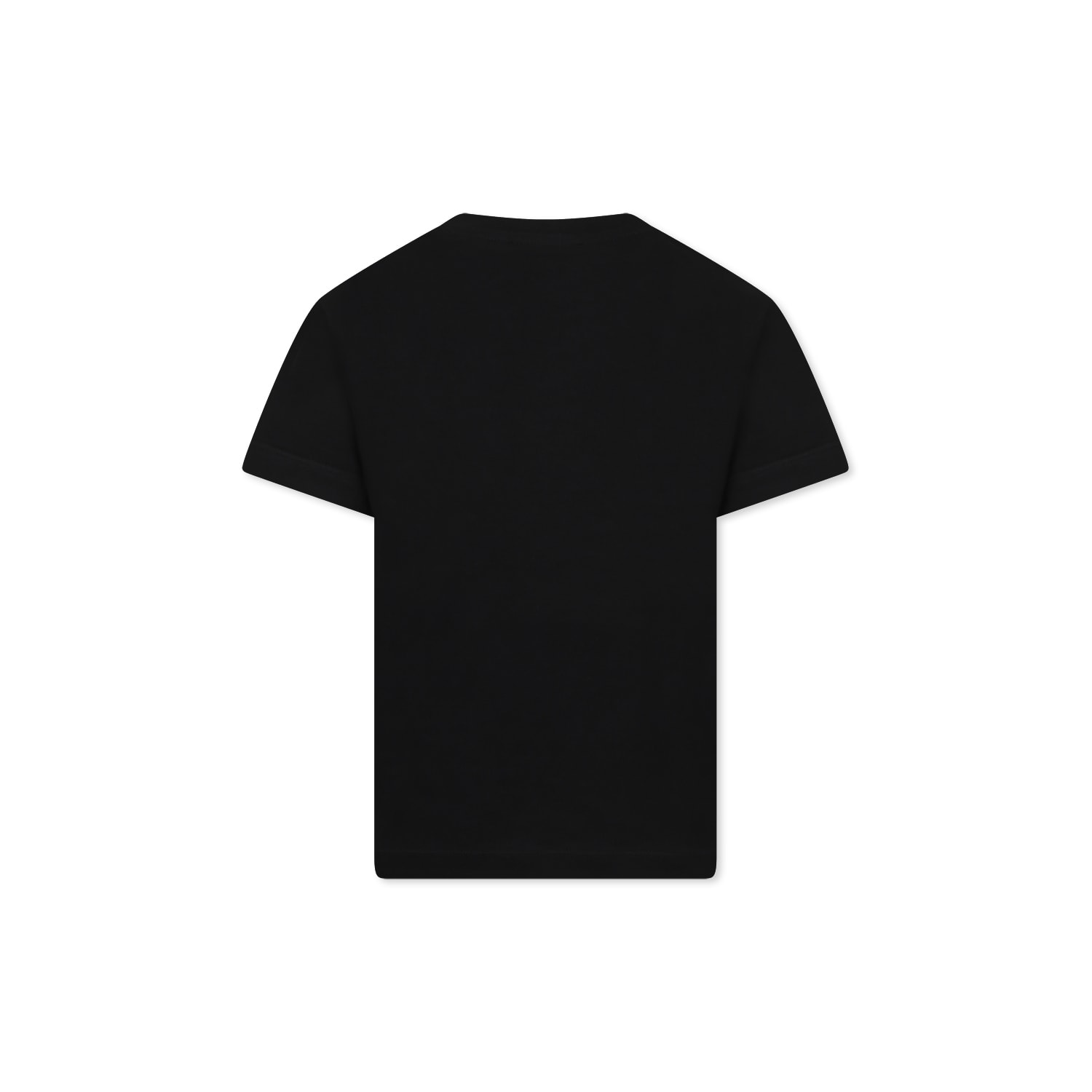 Msgm T-shirt With Logo In Black