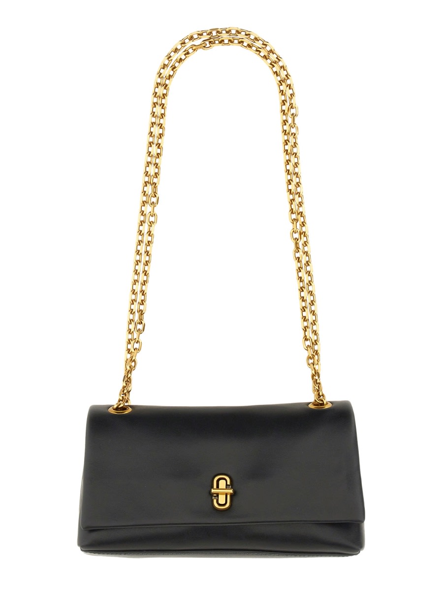 Marc Jacobs The Dual Chain Bag In Black